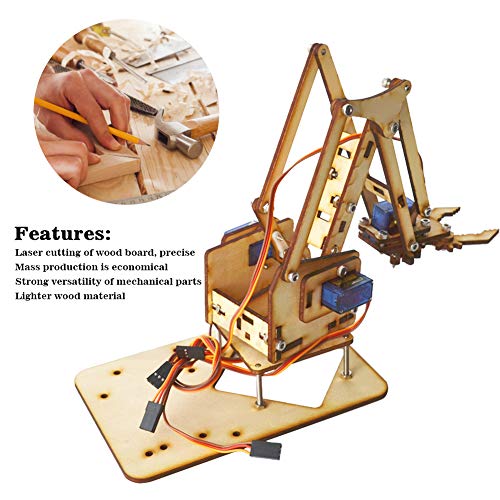 Arduino Raspberry Pi SNAM1500 large student for robot Claw robot arm kit, robot mechanical arm, robot clamp 