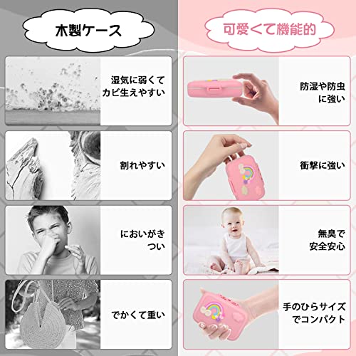 . tooth case baby . tooth inserting child . digit tooth storage storage man girl baby celebration of a birth growth memory ( pink )