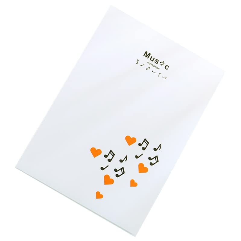 [dasaznikake-.] musical score . taking ..... writing possibility music file (A4, folding type * sound .& Heart, white )