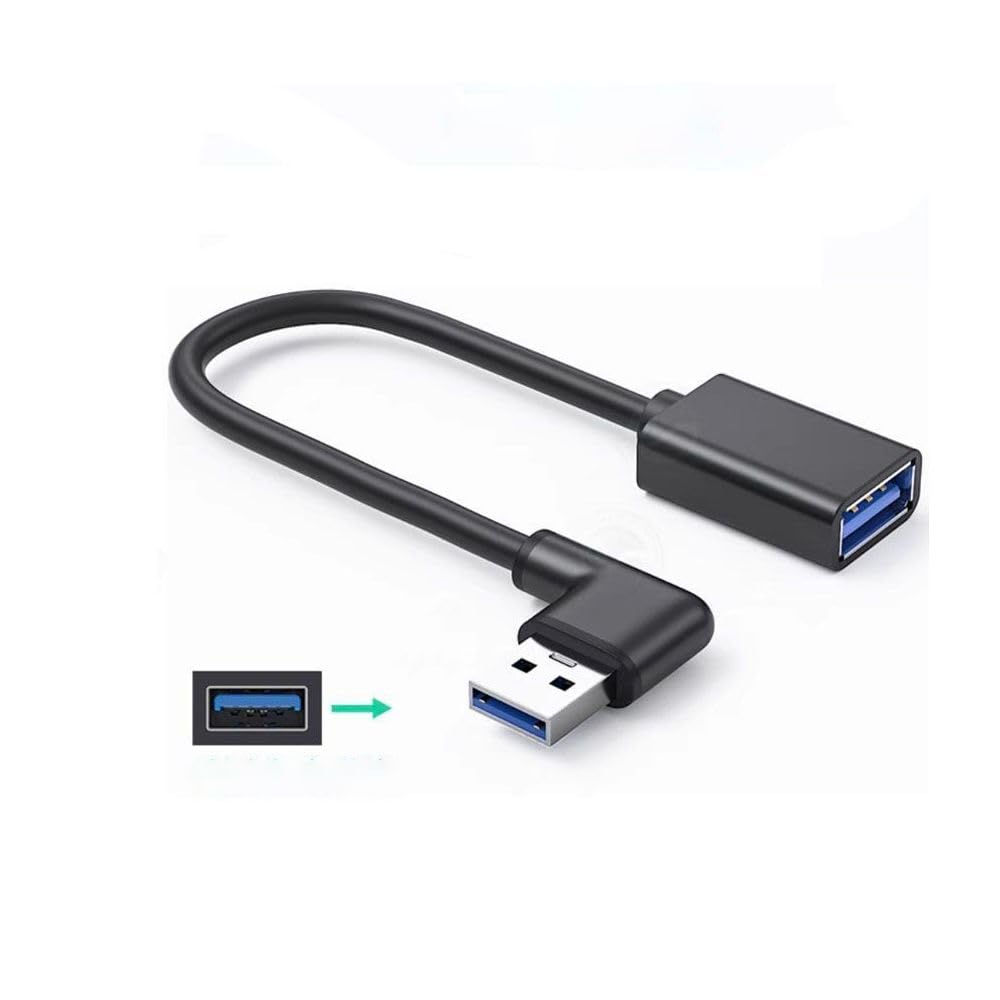 Aarmy USB 3.0L модель person направление изменение накидка ru верх и низ 90°A мужской модель A женский супер высокая скорость 5Gbps данные . отправка удлинение накидка ru(0.3m правый направление )