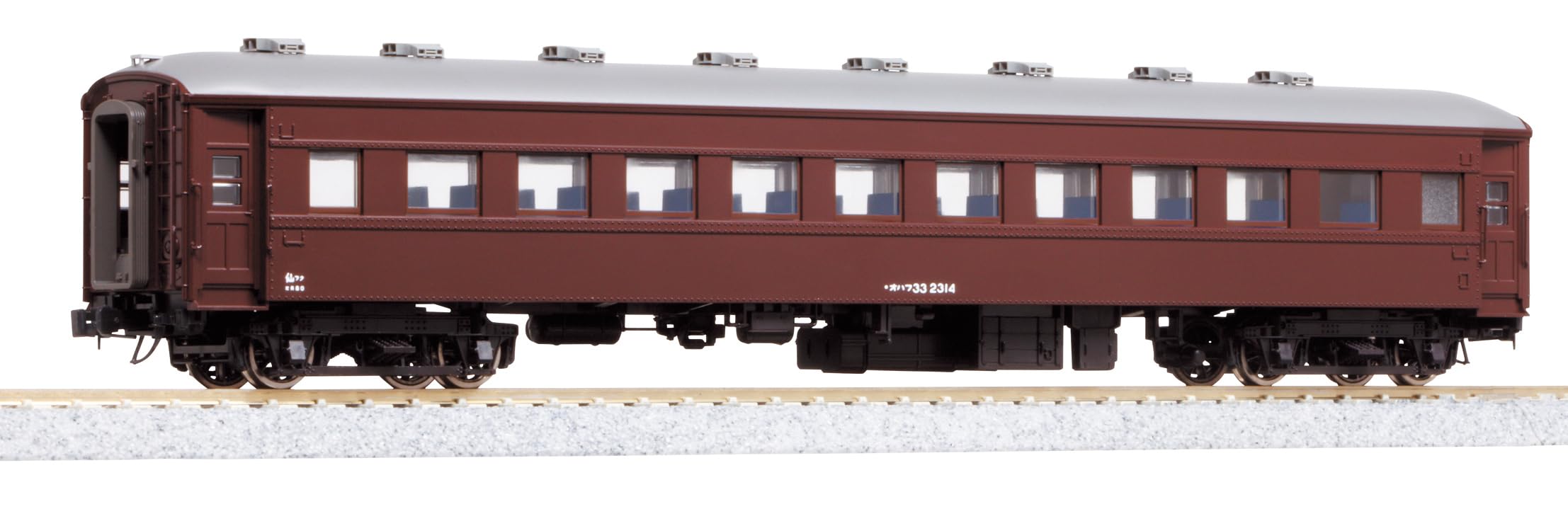 カトー KATO オハフ33形（ブルー） 1-513 模型、プラモデルの