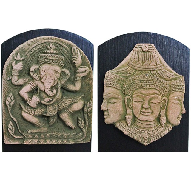 gane- car * hinduism three large god relief attaching candle holder Asian miscellaneous goods ethnic miscellaneous goods * mail service non-correspondence commodity 