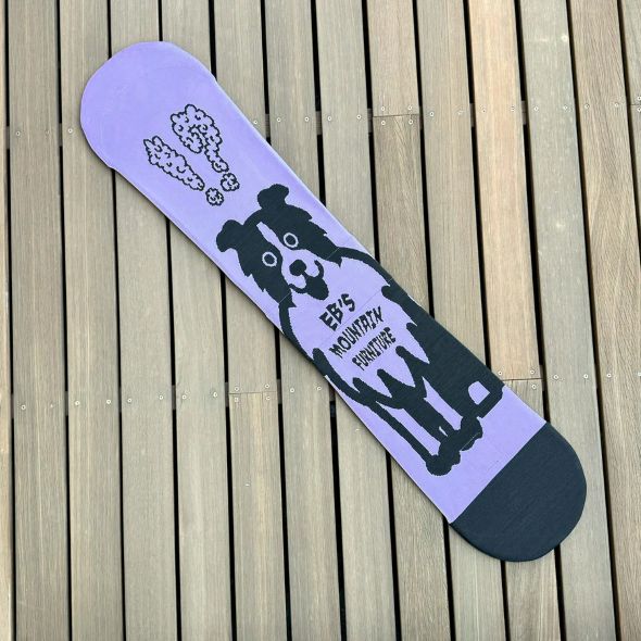  бесплатная доставка eb's KNIT COVER DOG LILAC собака сноуборд вязаный покрытие вязаный кейс вязаный sak чехол для доски сноуборд кейс e винт собака фиолетовый 