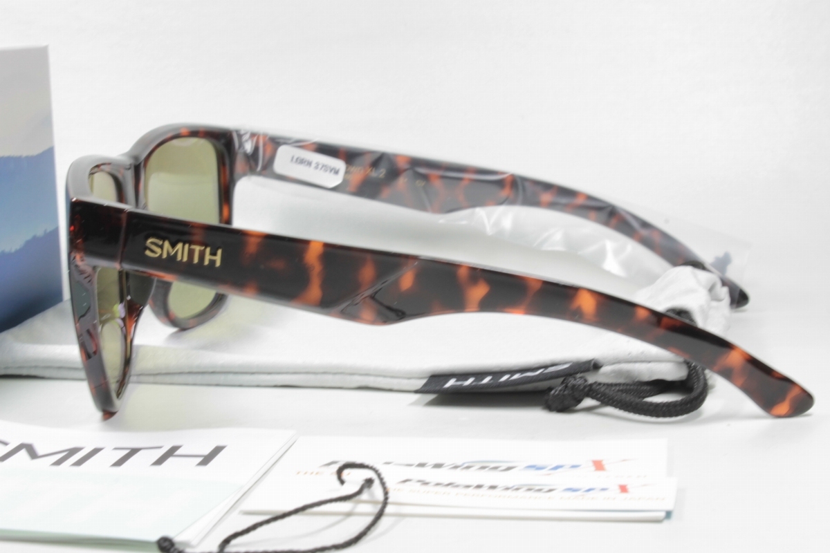 SMITH Smith поляризованный свет солнцезащитные очки ACTION POLAR Lowdown низкая подвеска XL 2 207700215 Tortoise X-Light Green 37 Silver Mirror