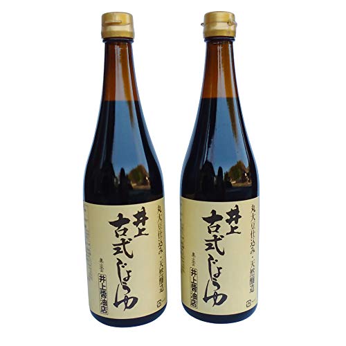 井上醤油店 井上醤油店 古式じょうゆ 瓶 720ml × 2本 濃口醤油の商品画像