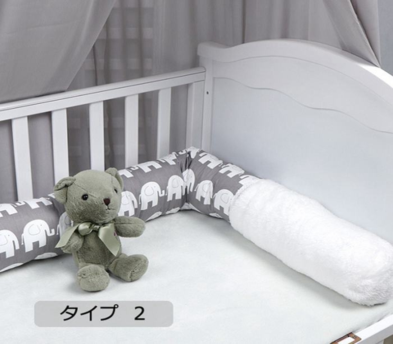  crib guard cushion side guard knot cushion baby newborn baby bed bumper baby bedding sofa cushion long large size Dakimakura 