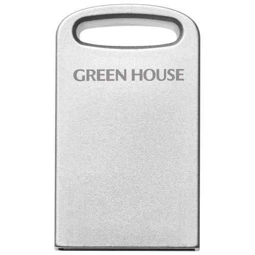 グリーンハウス GH-UF3MB32G-SV（32GB シルバー） USBメモリの商品画像