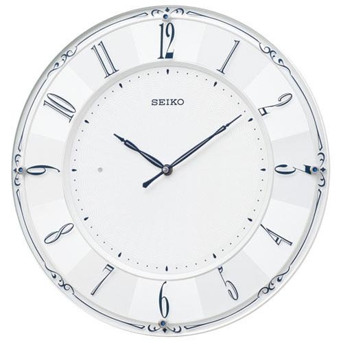 SEIKO スタンダード電波掛け時計 KX504W （ホワイトパール） 掛け時計、壁掛け時計の商品画像
