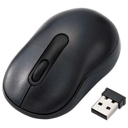 ELECOM ELECOM 抗菌 ワイヤレス静音光学式マウス Sサイズ M-DY10DRSKBK （ブラック） マウス、トラックボール本体の商品画像