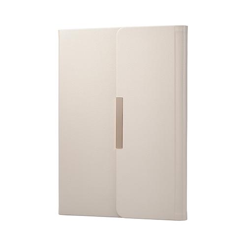 iPad 第10世代（2022年モデル） フラップケース ソフトレザー ＆me フリーアングル スリープ対応 ミラー付 TB-A23RWVJM2GB （グレージュ）の商品画像