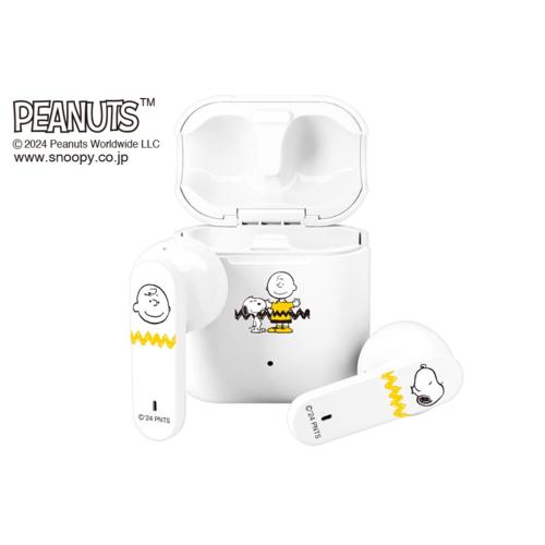 ワイヤレス ステレオイヤホン スヌーピー＆チャーリー・ブラウン SNA-98