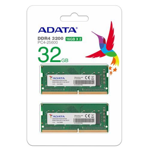 ADATA Technology AD4S320016G22-DTGN SODIMM DDR4 PC4-25600 16GB 2枚組の商品画像