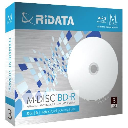 アールアイジャパン データ用BD-R 4倍速 3枚 M-BDR25GB.PW3P 記録用ブルーレイディスクメディア（BD）の商品画像