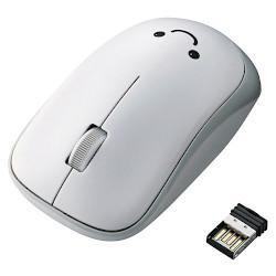 エレコム 無線IRマウス M-IR07DRWH（ホワイト） マウス、トラックボール本体の商品画像
