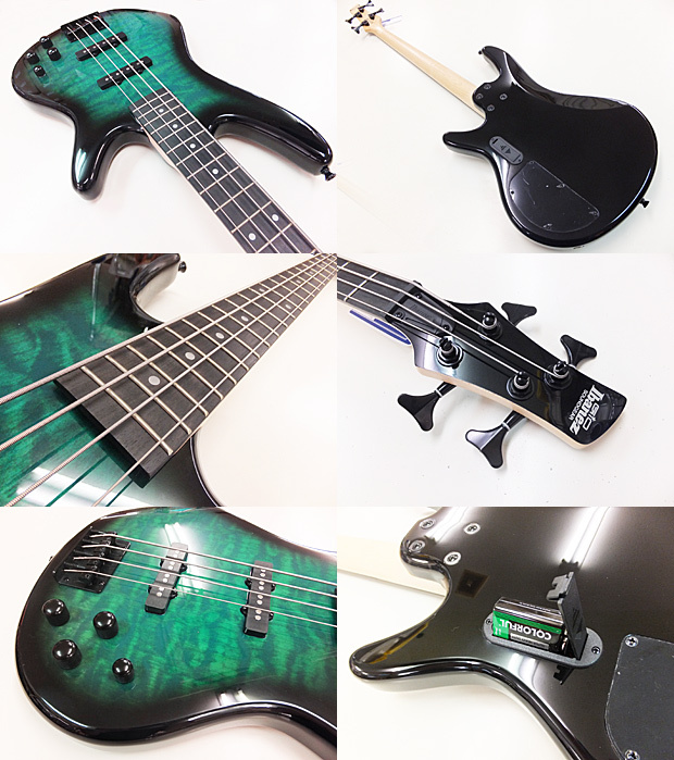 Gio Ibanez GSR280QA-TMS Ibanez 4 string electric bass introduction 8 point set 