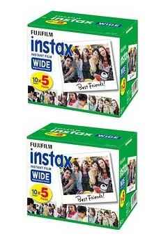  Fuji Film мгновенный цвет плёнка Instax Wide 5 упаковка ×2(100 листов минут )