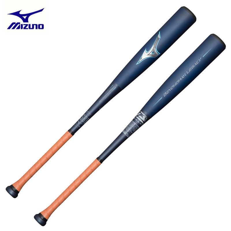 MIZUNO ビヨンドマックス レガシー フレア ミドル 84cm （ネイビー/スカイブルー） 1CJBR16884 1421 BEYONDMAX 軟式バットの商品画像