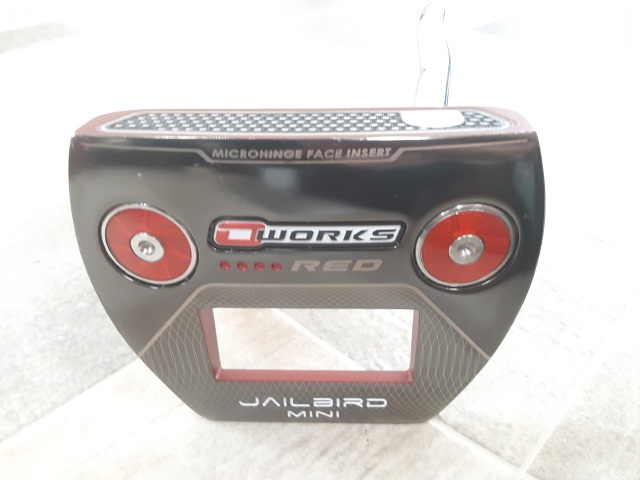 Callaway ODYSSEY O-WORKS BLACK JAILBIRD MINI パター［34インチ］ ODYSSEY（キャロウェイゴルフ） O-WORKS パターの商品画像