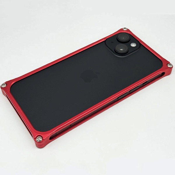 GILD design ソリッドバンパー for iPhone 15 GI-436R（レッド） iPhone用ケースの商品画像