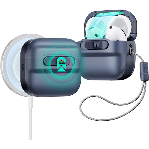 ESR Pulse AirPods 4 2024 1C0130202 Blueの商品画像