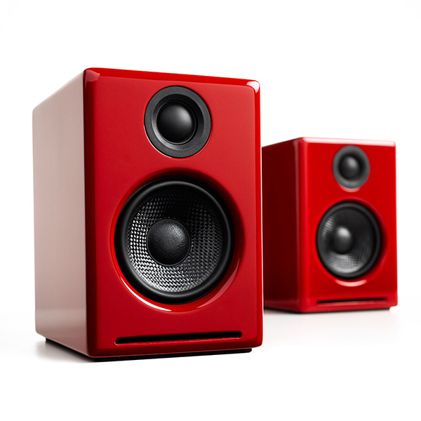 Audioengine A2＋ Wireless ハイグロス・ホワイトペイント ブルートゥーススピーカー（ペア） ハイグロス・ホワイトペイント