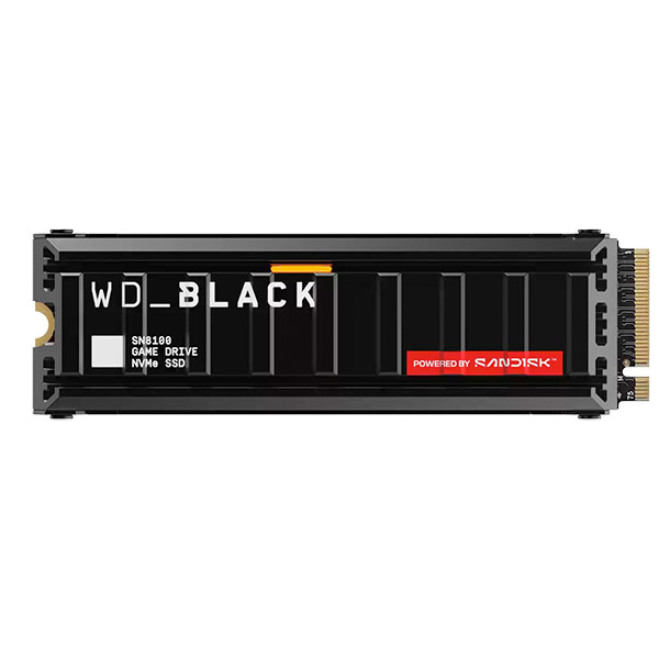 Western Digital WDS200T1XHM ［WD_BLACK SN8100 ヒートシンク搭載 M.2 Type2280 NVMe 2TB］ WD Black 内蔵型SSDの商品画像