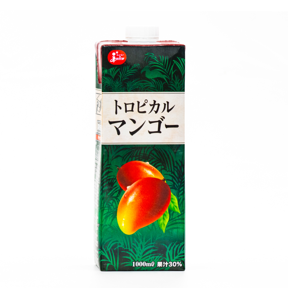 ジューシー ジューシー トロピカルマンゴー 紙パック 1L×6 フルーツジュースの商品画像