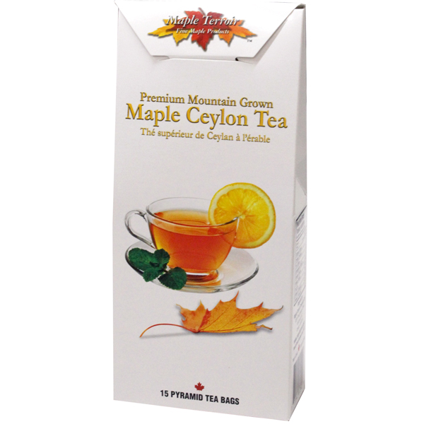  maple tea black tea Canada earth production Maple Terroir 2 box set 1 sack 2g×15 pack Maplesei long triangle tea bag Canada Teller te lower ru abroad import food separate delivery 