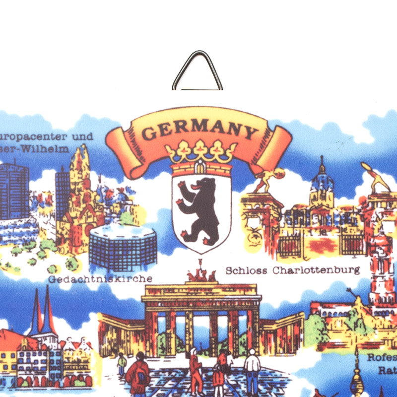  Germany dishmat 15cm pan .. hook attaching GERMANY Germany ... Germany earth production ceramics cork abroad souvenir import miscellaneous goods 