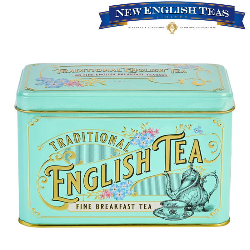 New English Tea Vintage creel to Lien wing lishu blur k fast 40 sack entering 80g tea bag en Boss can England earth production Britain 