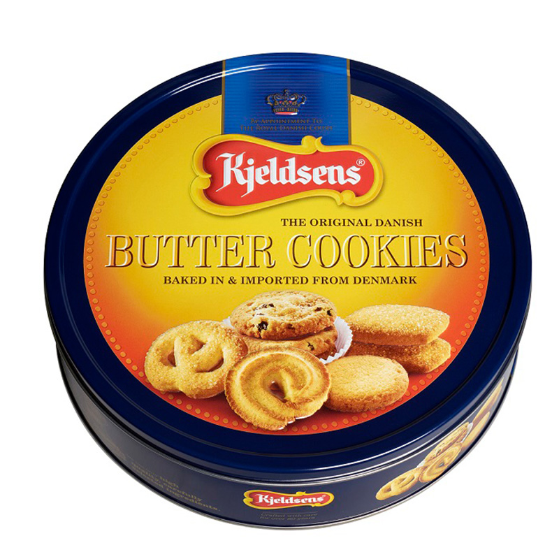 Kjeldsenskerudosen butter cookie 454g can entering 5 kind entering assortment cookie 100% butter reply souvenir Denmark earth production import pastry 