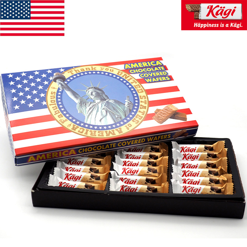 kagi car gi America design chocolate we is -s115g 18 bead entering piece packing wafers chocolate America ... America earth production summer cool 