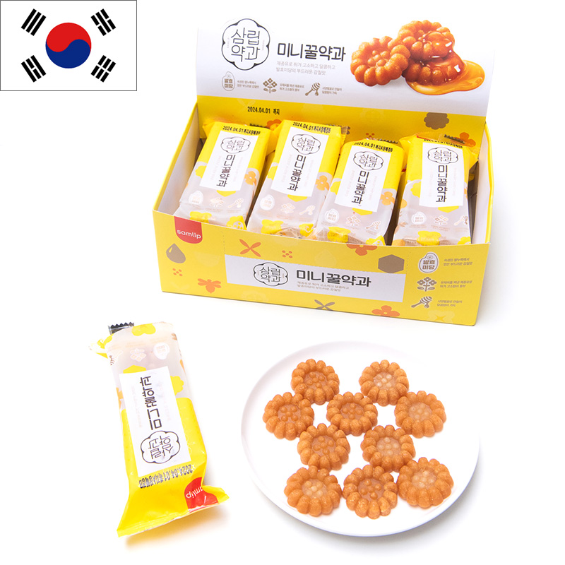 SPC Mini yaka70g×10 piece set piece packing bee molasses honey ring shape bite .. pastry Korea ... Korea earth production 