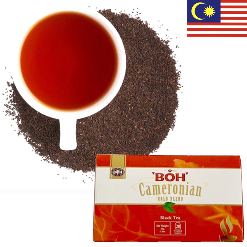 BOHbo- Cameron черный чай Gold Blend 40g(20 пакет )×6 коробка комплект чайный пакетик Malaysia Малайзия ... Малайзия земля производство за границей сувенир 