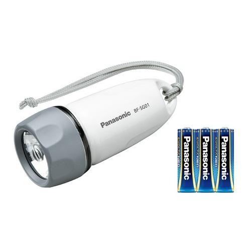 Panasonic パナソニック 乾電池エボルタNEO付き LED防水ライト BF-SG01N 懐中電灯、ハンディライトの商品画像