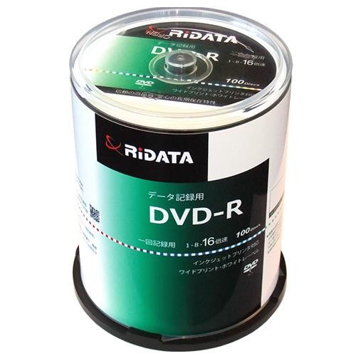 RITEK データ用DVD-R 16倍速 100枚 DR47GB.PW100RD C RiDATA 記録用DVDメディアの商品画像