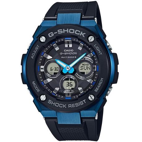 カシオ G-SHOCK G-STEEL ミドルサイズ 電波ソーラー GST-W300G-1A1JF