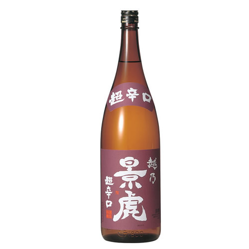 越乃景虎 超辛口 1800ml 1本の商品画像