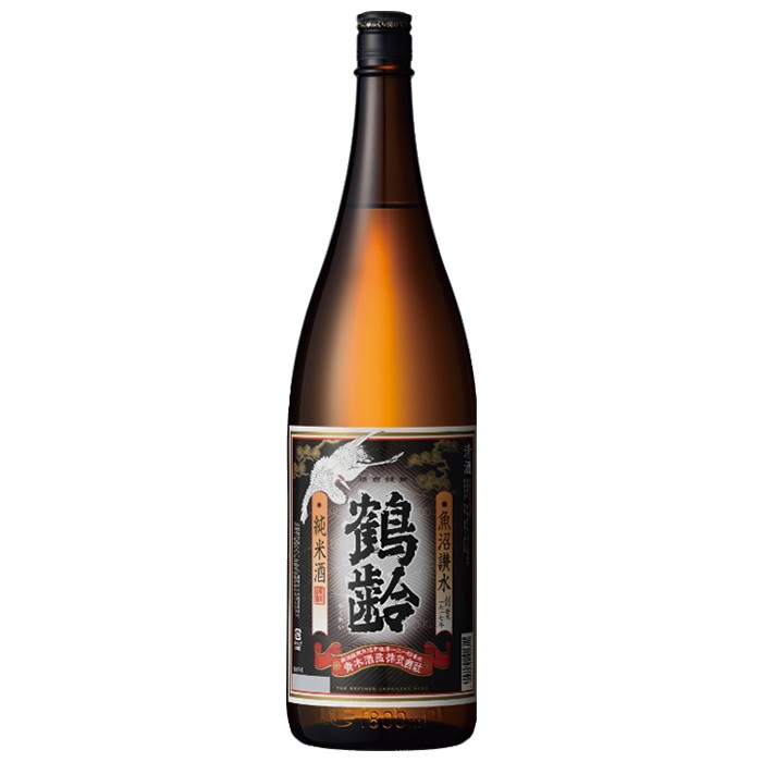 鶴齢 純米酒 1800mlびん 1本の商品画像