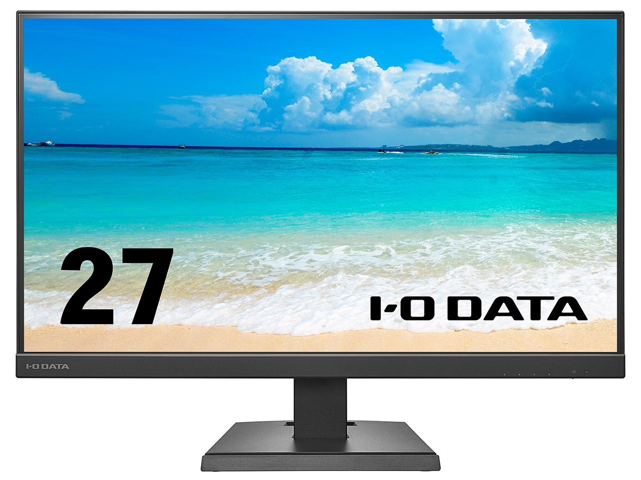 I-O DATA LCD-C271DBX （ブラック） パソコン用ディスプレイ、モニターの商品画像