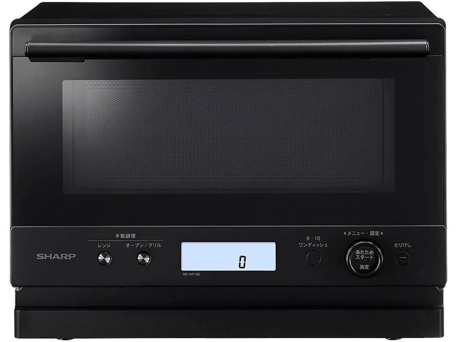 REWF185B микроволновая печь PLAINLY оттенок черного RE-WF185-B 18L