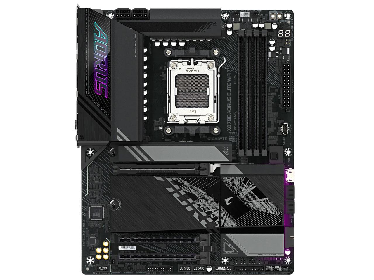 GIGA-BYTE GIGABYTE X870E A ELITE WIFI7 PCパーツマザーボードの商品画像