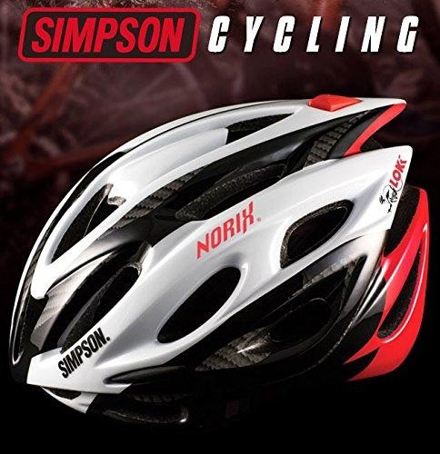 SIMPSON（バイク） SIMPSON LOKI L（58-62cm） Tricolor 自転車用　ロードバイク ヘルメットの商品画像