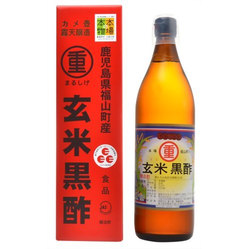 まるしげ 玄米黒酢 900ml × 1本の商品画像