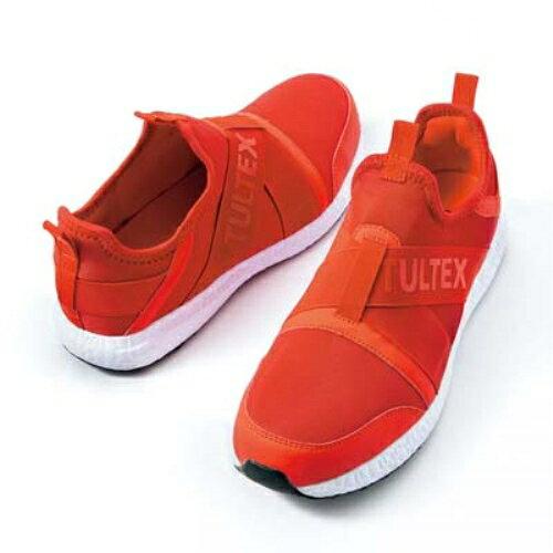 タルテックス セーフティシューズ 男女兼用 AZ-LX69180（レッド）25.5cmの商品画像
