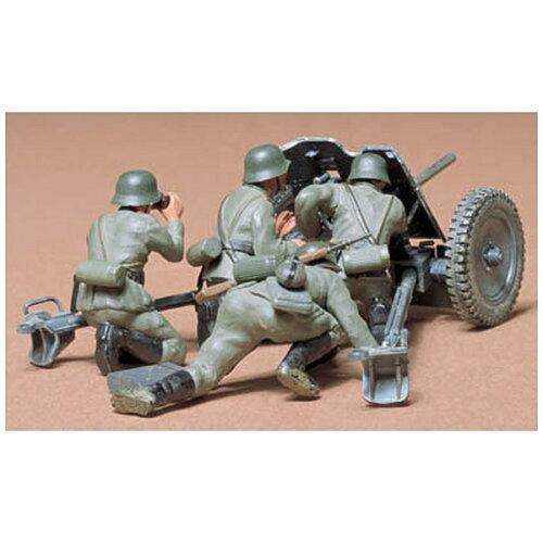 (未使用･未開封品)　タミヤ 1/35 ミリタリーミニチュアシリーズ No.35 ドイツ陸軍 37ミリ対戦車砲 プラモデル 35035 sdt40b8 タミヤ 1/35 ミリタリーミニチュアシリーズ ドイツ・37mm対戦車