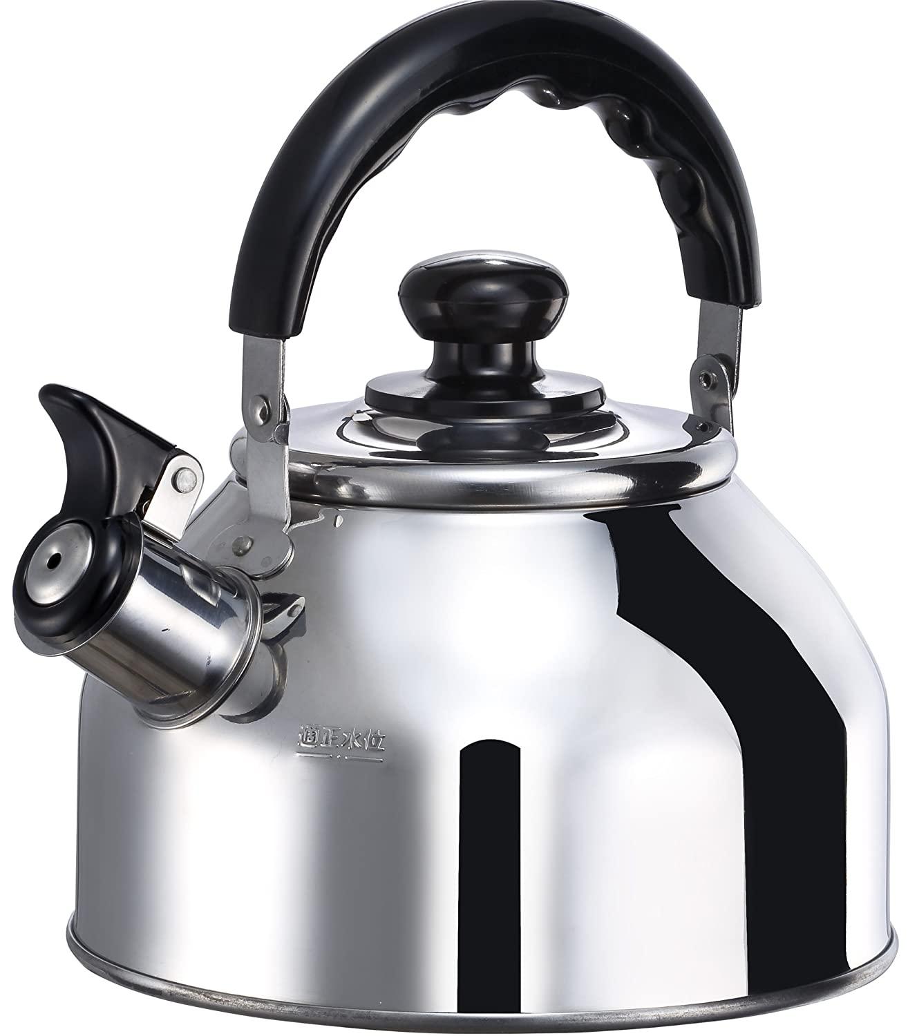 エテルノ ステンレス製 笛吹きケトル 3.7L ND-5463 × 1個の商品画像