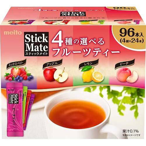 meito 名糖産業 スティックメイト Fアソート 96本 ×1セット 粉末、インスタント紅茶の商品画像