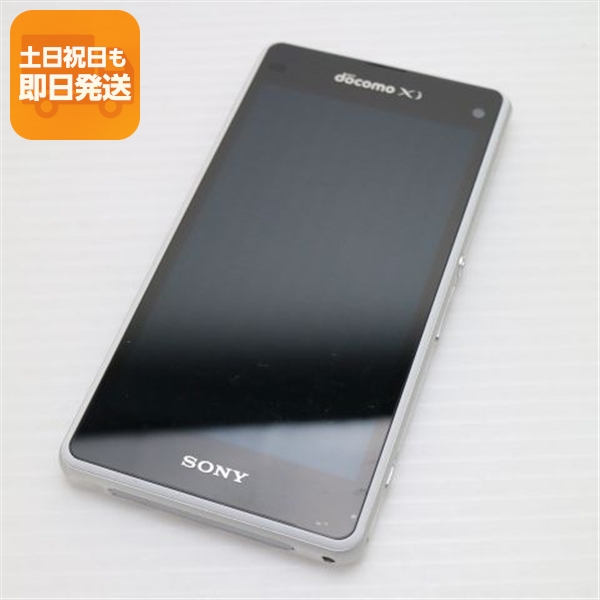 Xperia Z1 f SO-02F 4.3インチ メモリー2GB ストレージ16GB White ドコモ