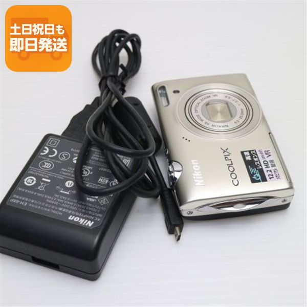 ニコン クールピクス COOLPIX S5100（ウォームシルバー） コンパクト
